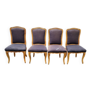 Lot 4 chaises salle - manger