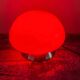 Lampe champignon tactile rouge ovni