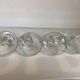 Four large bubble-style glasses by Kosta Boda.