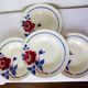 4 vintage deep plates from K&G Luneville model Chantal 220516
