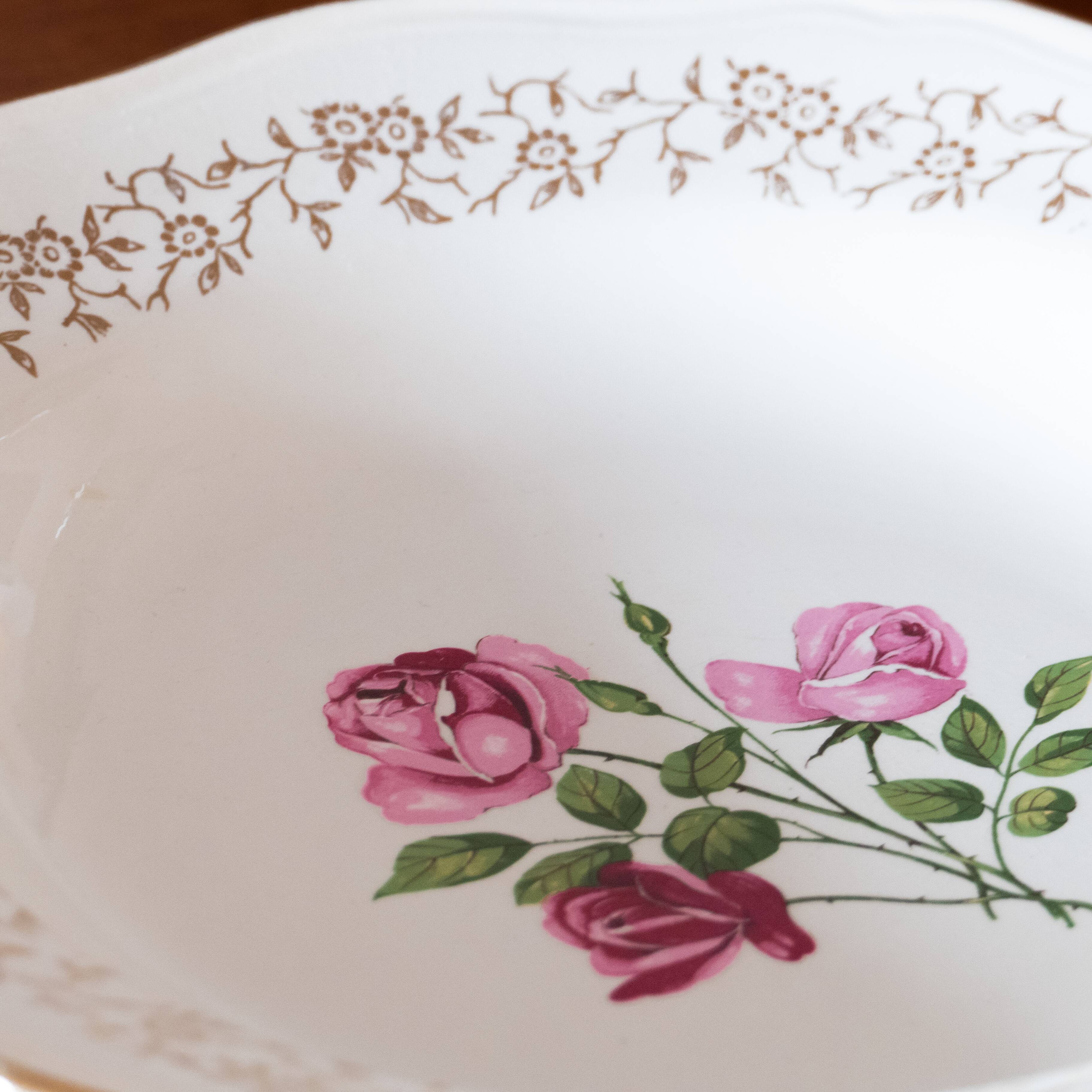 6 old plates L'Amandinoise