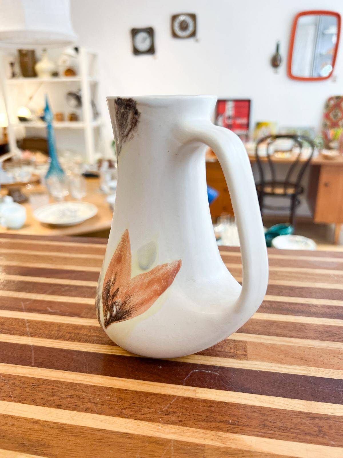 Carafe en céramique émaillée Niderviller