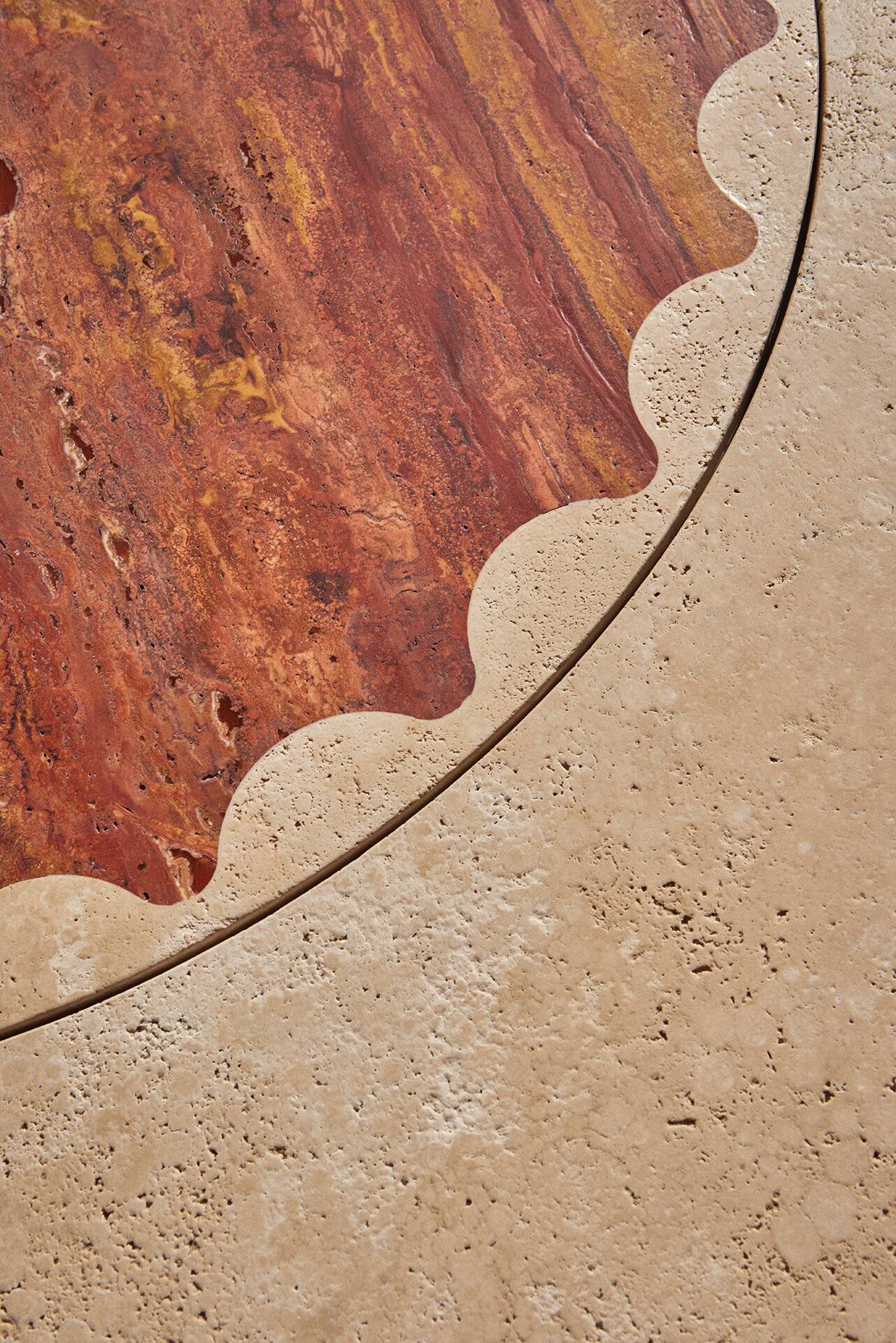 Lazy Susan dining table