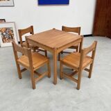 Pine table and “hongisto” chairs Ilmari Tapiovaara