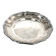 Art Nouveau platter, silver-plated brass, Sweden, 1920s