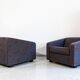 Vintage Geometric Armchairs By Zfm, Poland, 1970s, Set Of 2