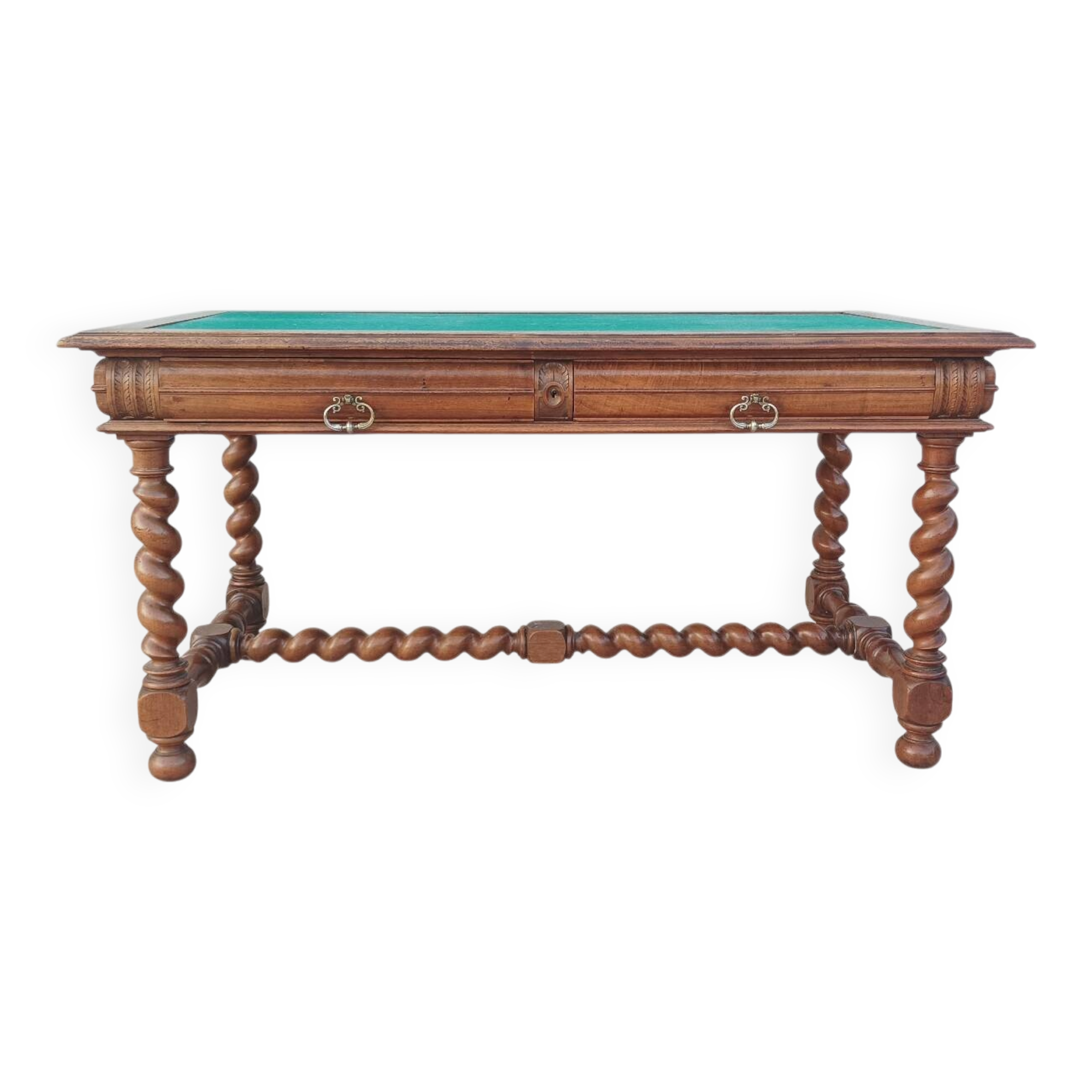 Louis XIII desk in walnut