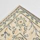 6x10 Large Cream & Black Oriental Vintage Rug, 192x307Cm