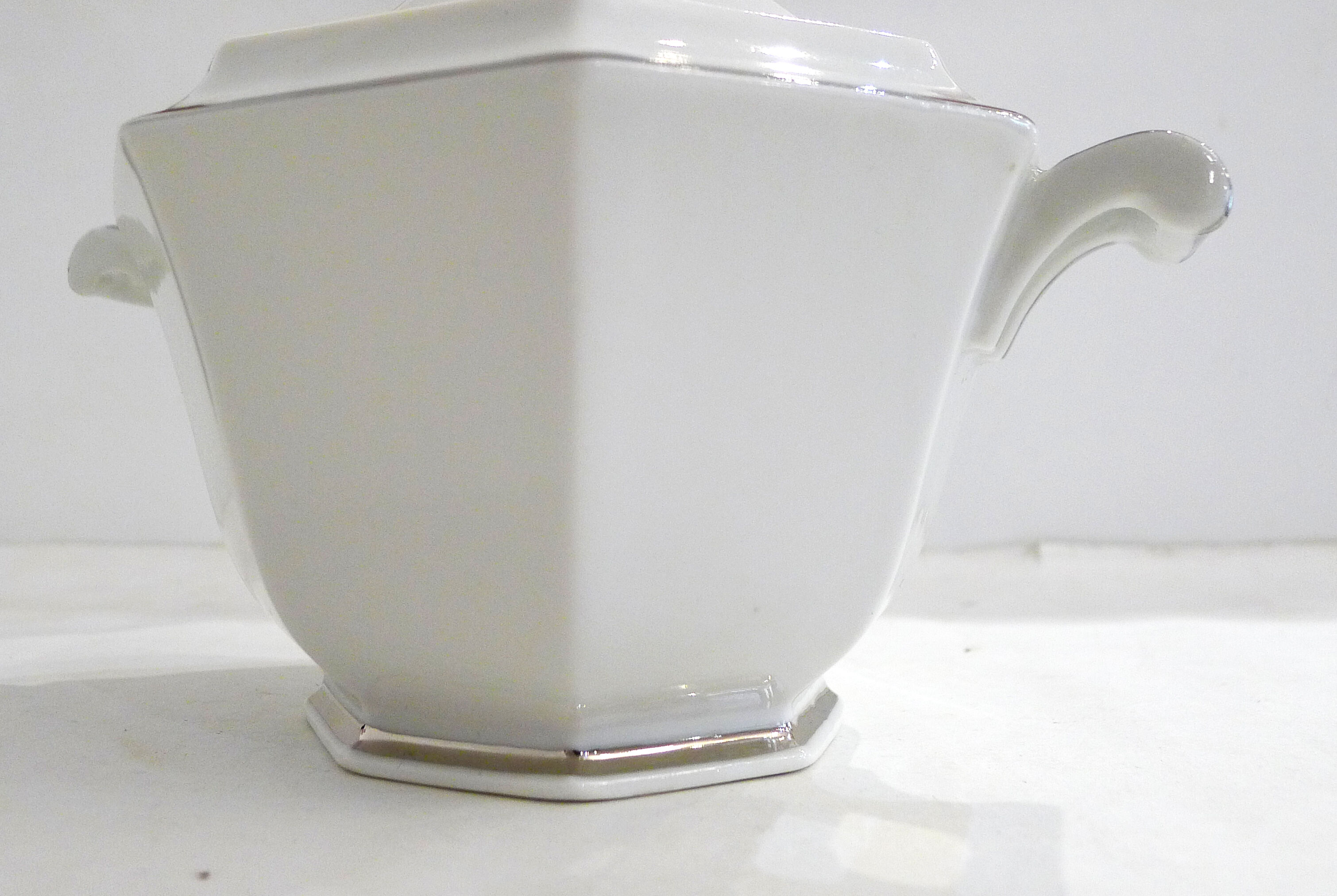 TLB Limoges Porcelain Art Deco Sugar