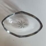 Empire style salt shaker and spoon
