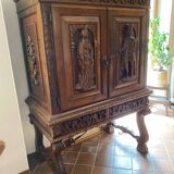 Argentier en bois style renaissance espagnole