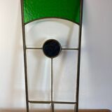 Stained glass beveled glass and cabochon