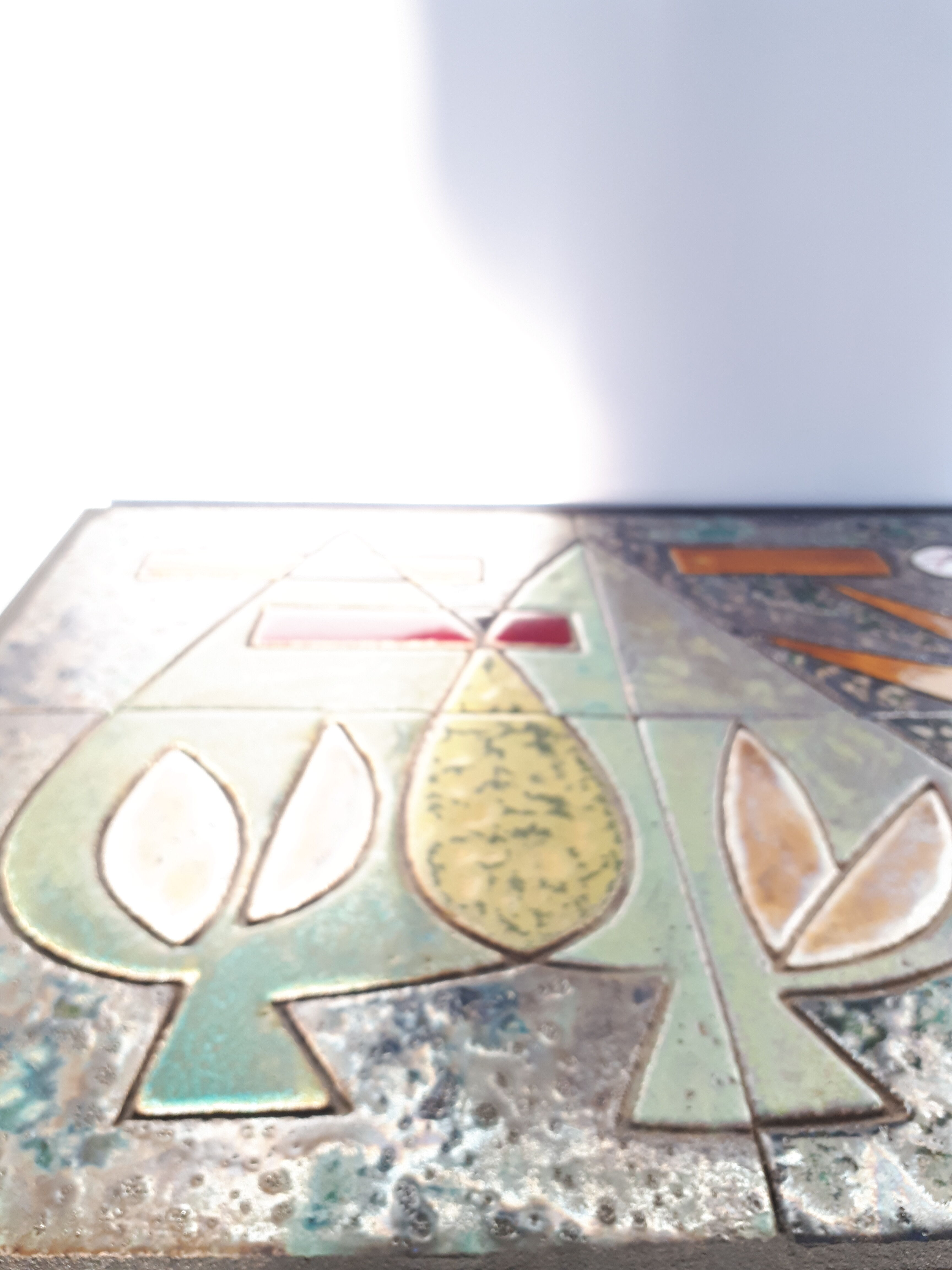 Ceramic coffee table by Corroyez 60