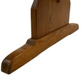 Vintage Pinewood Dining Table Desk with Drawer 60s Design