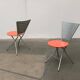 Ensemble de chaises pliantes postmodernes par Rutger Andersson