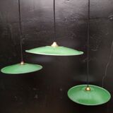 Suspensions in enamelled sheets