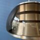 Suspension Space Age vintage 1970s in smoked glass