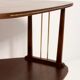 Vintage Mid-Century Modern beech wood TV side table, Poland, 1960s