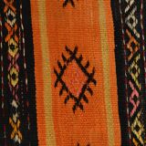 6x11 Turkish Vintage Kilim Rug, 186x342Cm