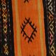 6x11 Turkish Vintage Kilim Rug, 186x342Cm