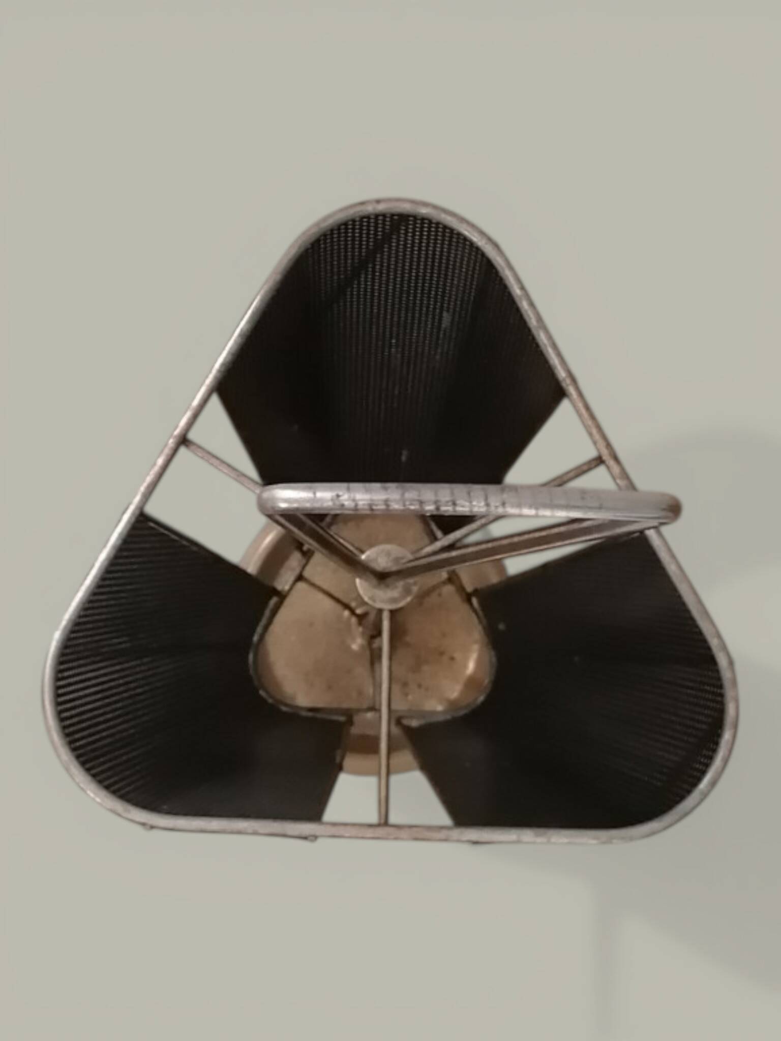 Brass and perforated metal umbrella stand from the 1950s - Wagner Keller