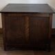Petite commode ancienne en hêtre 3 tiroirs France Fin XIXe/début XXe