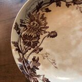 Earthenware compote by Jules Vieillard, Bordeaux