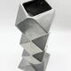 Vase sculptural en fonte d’aluminium, 1970
