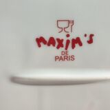 Porcelain cake dish Maxim's Paris