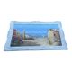 Ancient painting – Animated Mediterranean view – Port and sailing boats