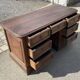 Comptoir bureau ancien tiroirs meuble métier drapier