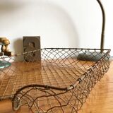 Metal wastebasket mail