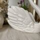 Vintage ceramic grand swan, antique carafe.