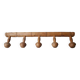 Wooden coat rack