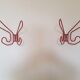 Set of 2 hooks Ettore Sottsass