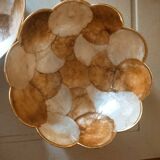 Duo de cups in mother-of-pearl