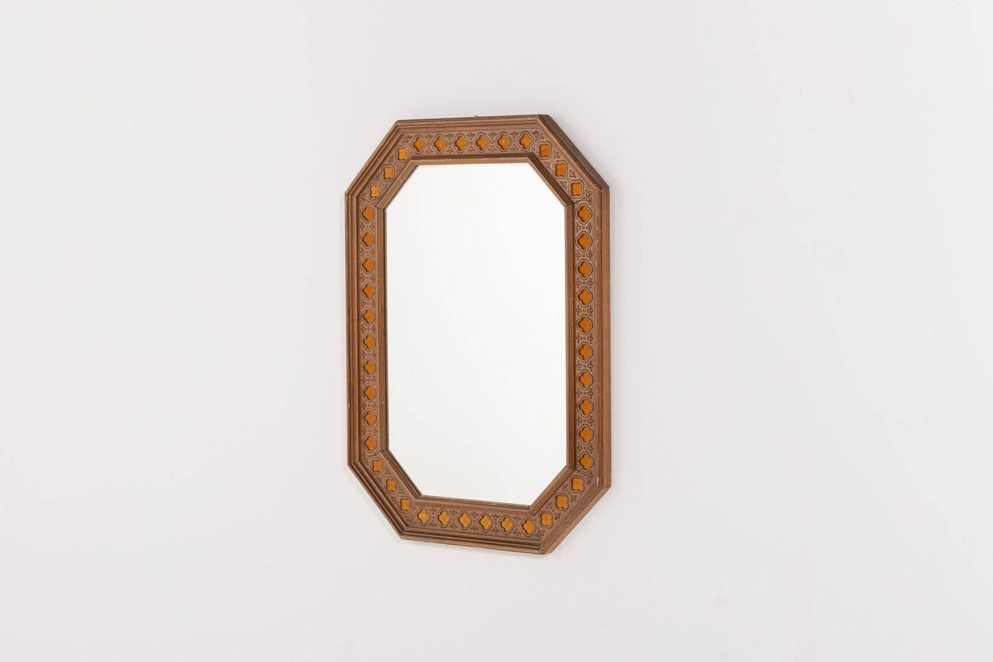 Miroir octogonal, Italie des années 1950
