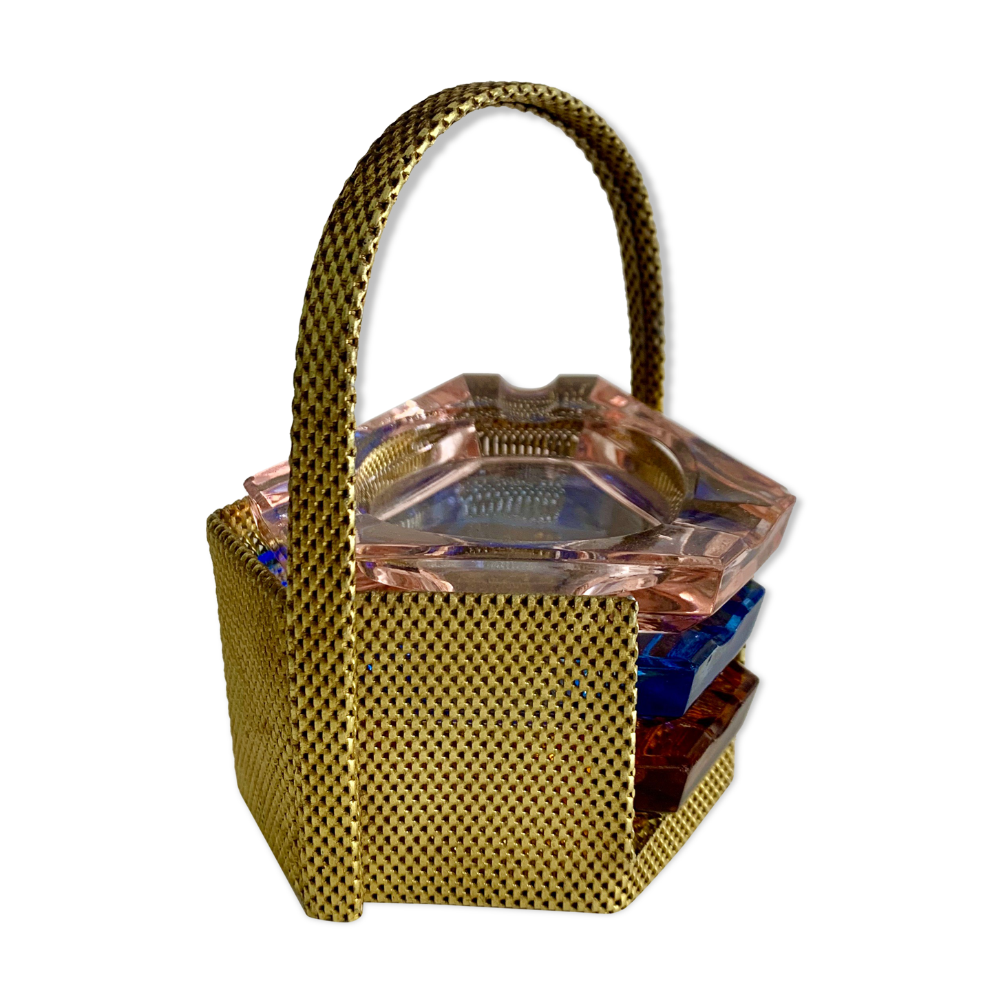 Vintage Stacking Ashtrays, 1960s