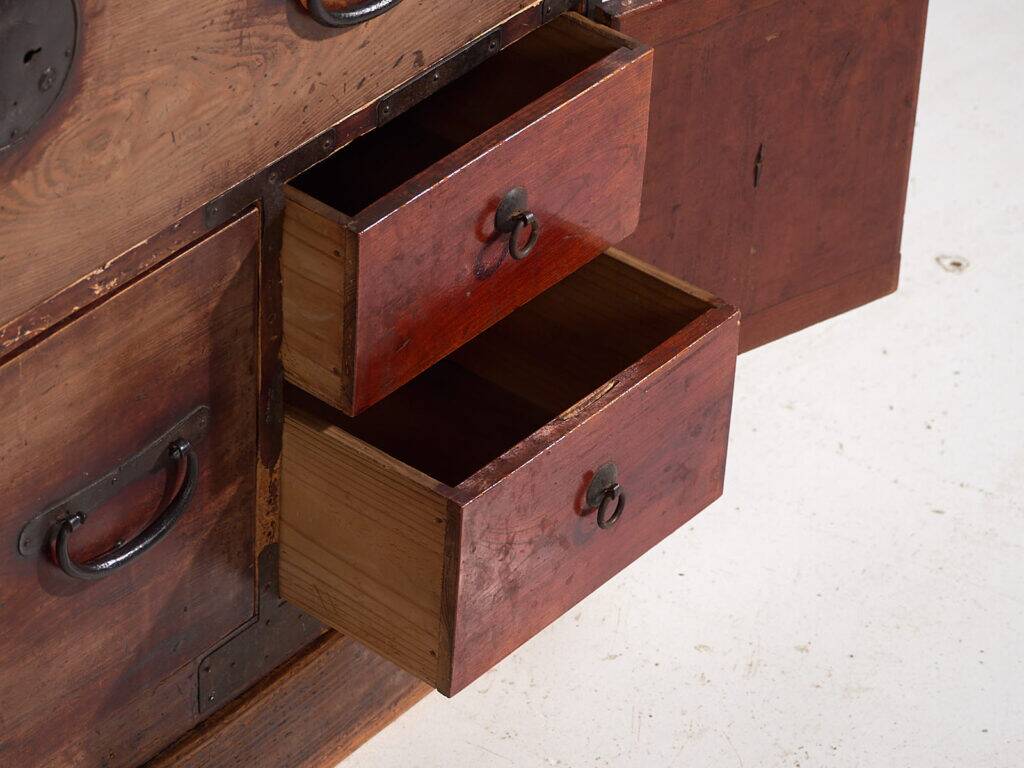 Antique Japanese tansu – Meiji/Taishō period (c.1868-1926) #100