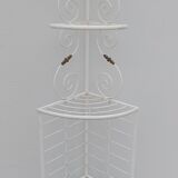 Iron baker's corner shelf