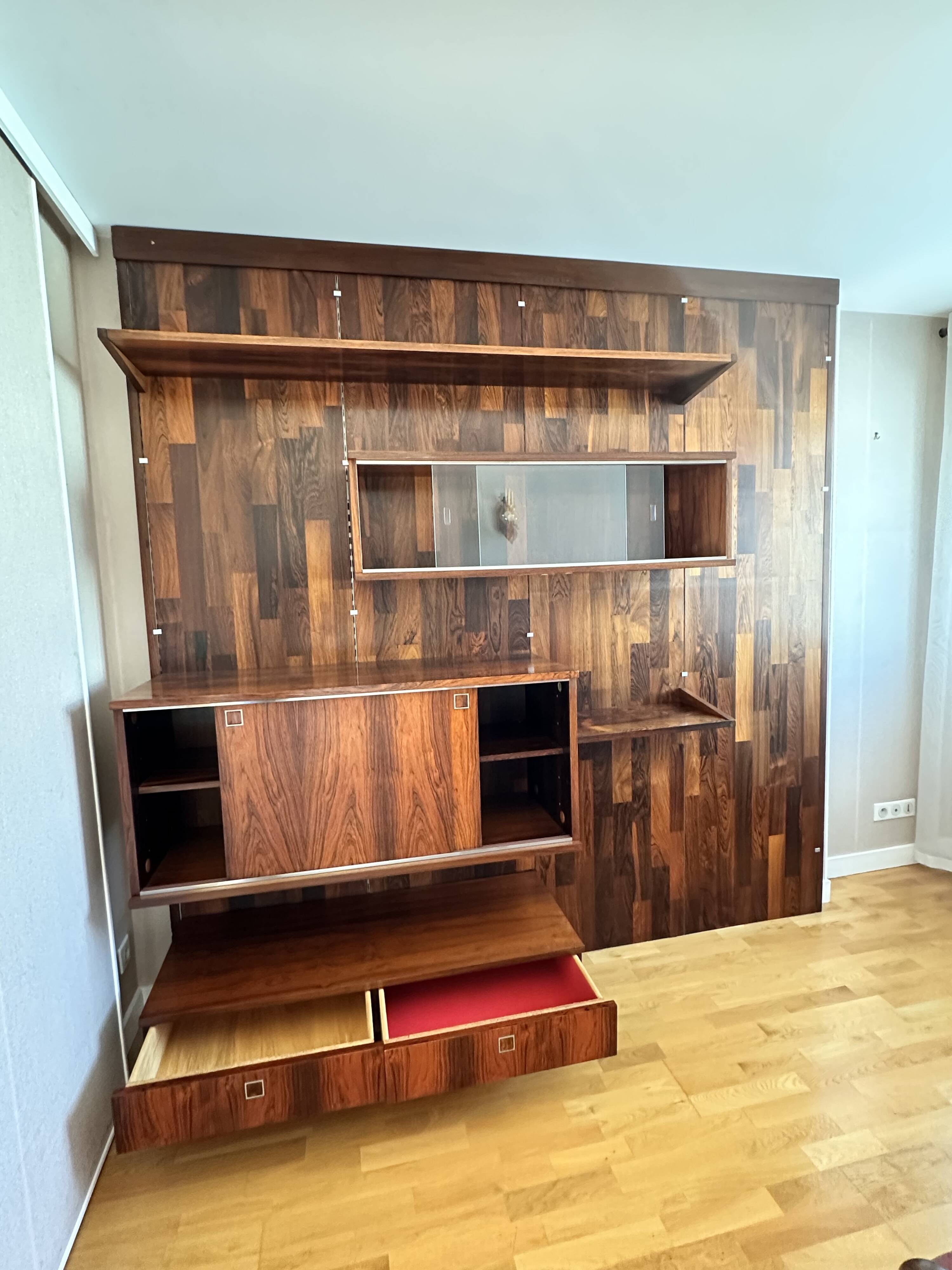 Monopoly set in Rio rosewood