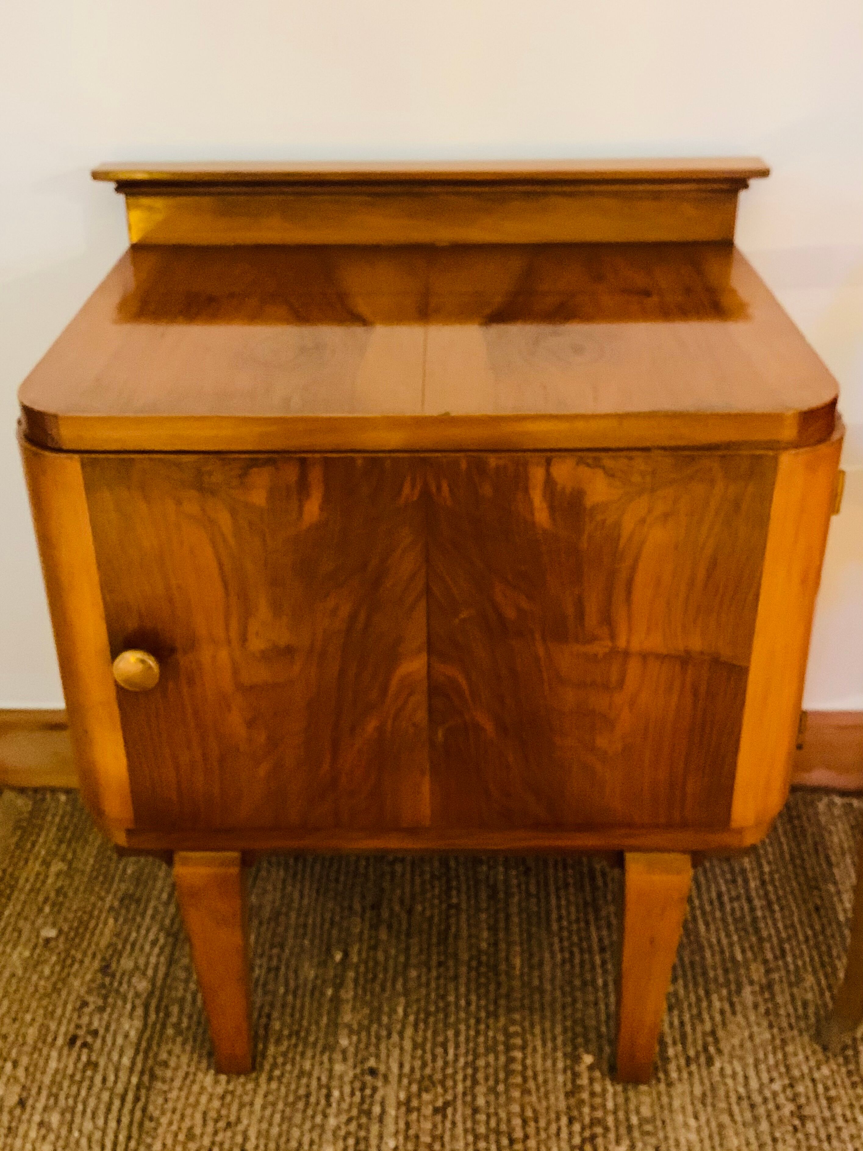 Art Deco bedside table