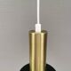 Danish vintage hanging lamp from the 1980s.
