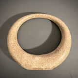 Vintage stoneware soliflore ring