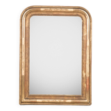 Mirror with Floral Etchings