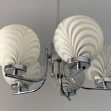 5-globe gloss in frosted or shortbread glass