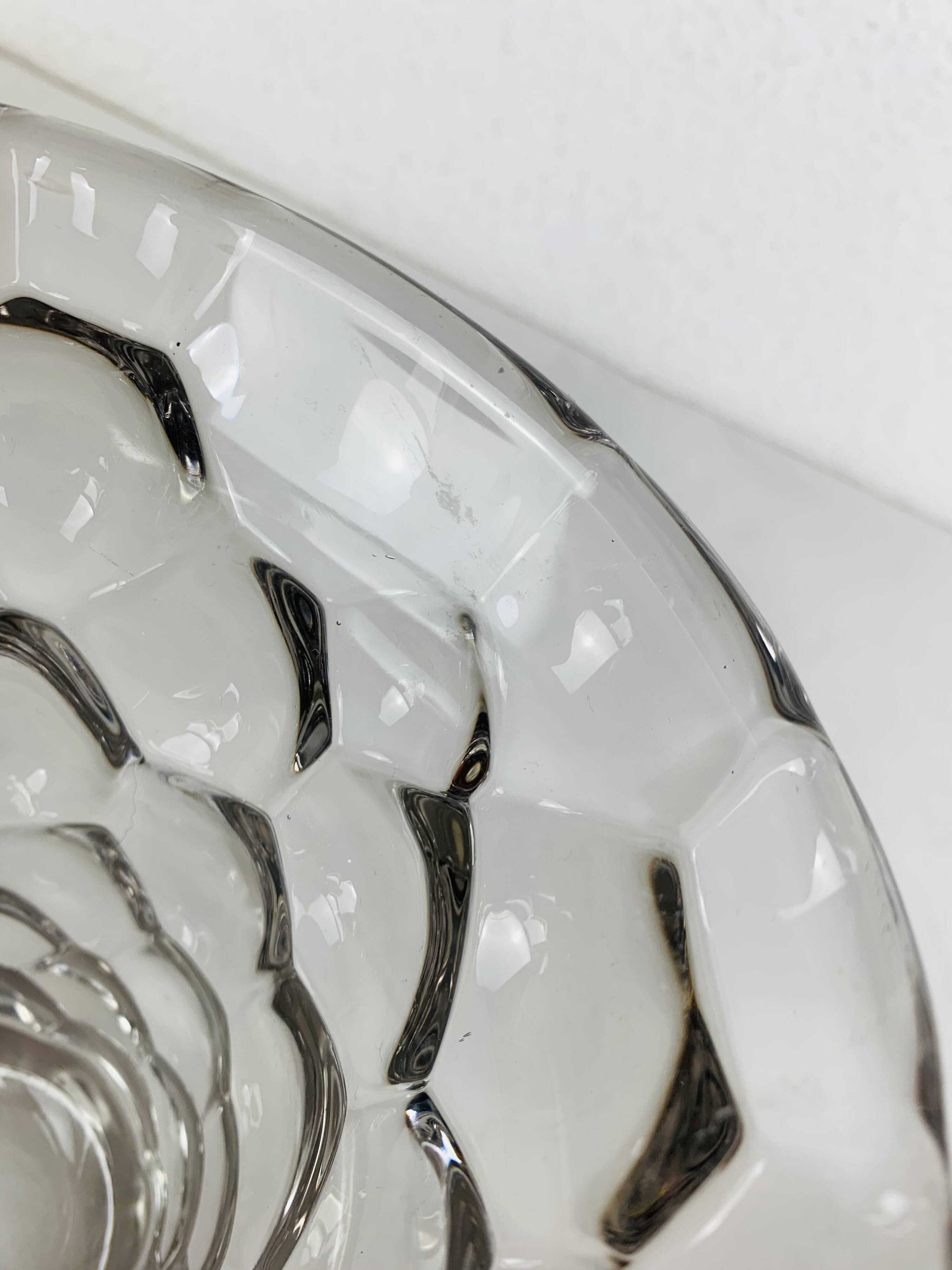 Pierre D'Avesn art deco vase, Honeycomb model