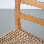 Ensemble de salle à manger en bois de chêne des années 1970 par Moller, Danemark