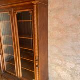 1960s glass-fronted bookcase