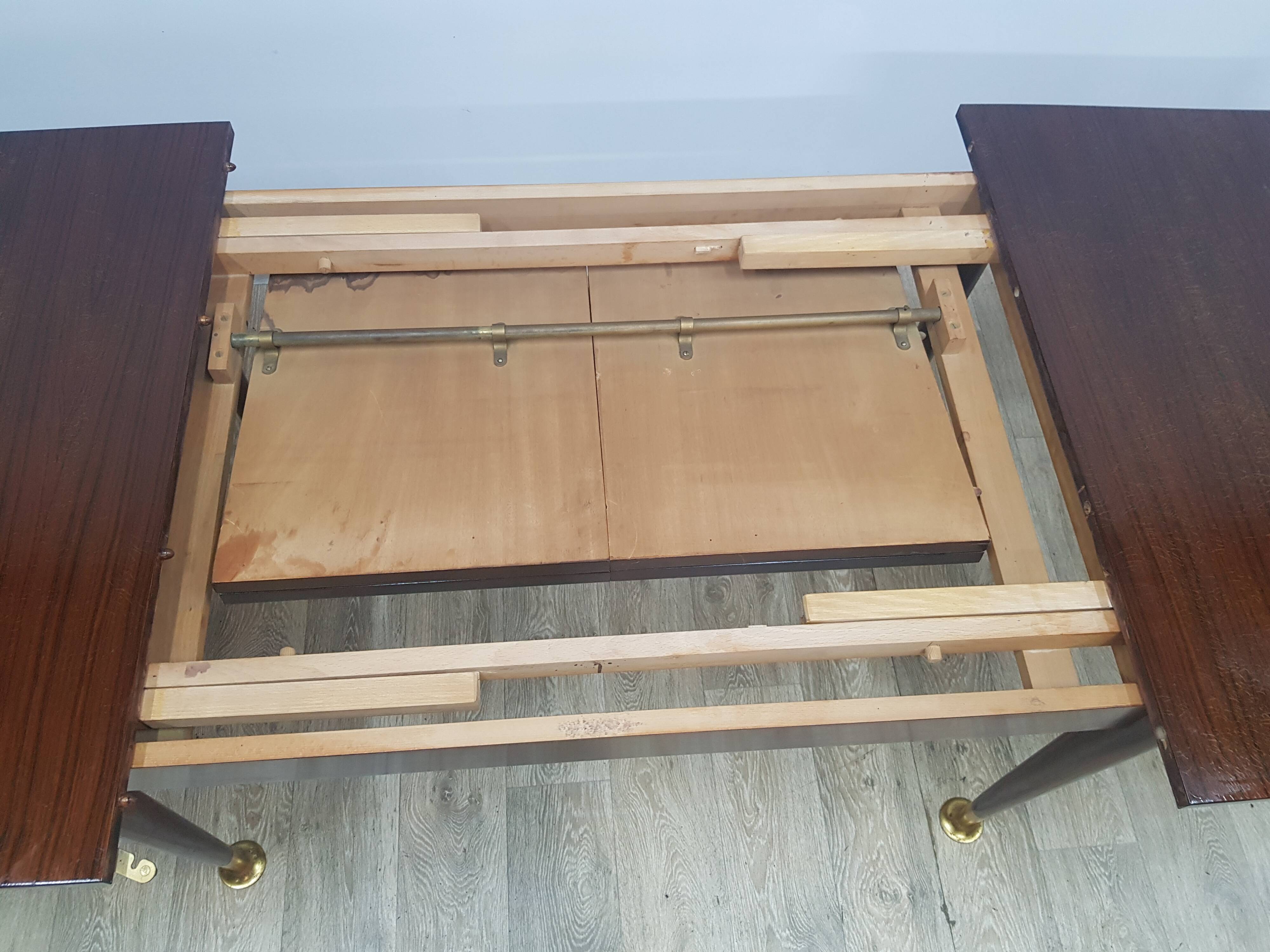 Mid-Century, Table and chair set, 1960s/70s.